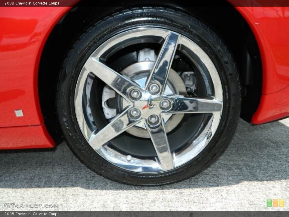 2008 Chevrolet Corvette Coupe Wheel and Tire Photo #82902871
