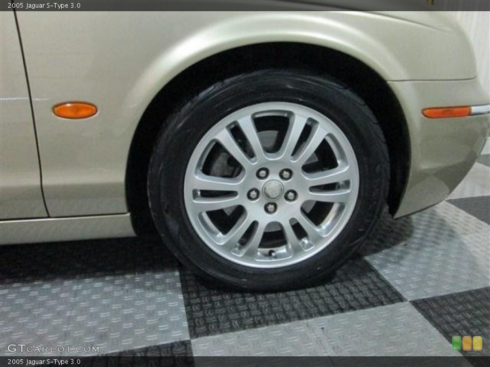 2005 Jaguar S-Type 3.0 Wheel and Tire Photo #82903615