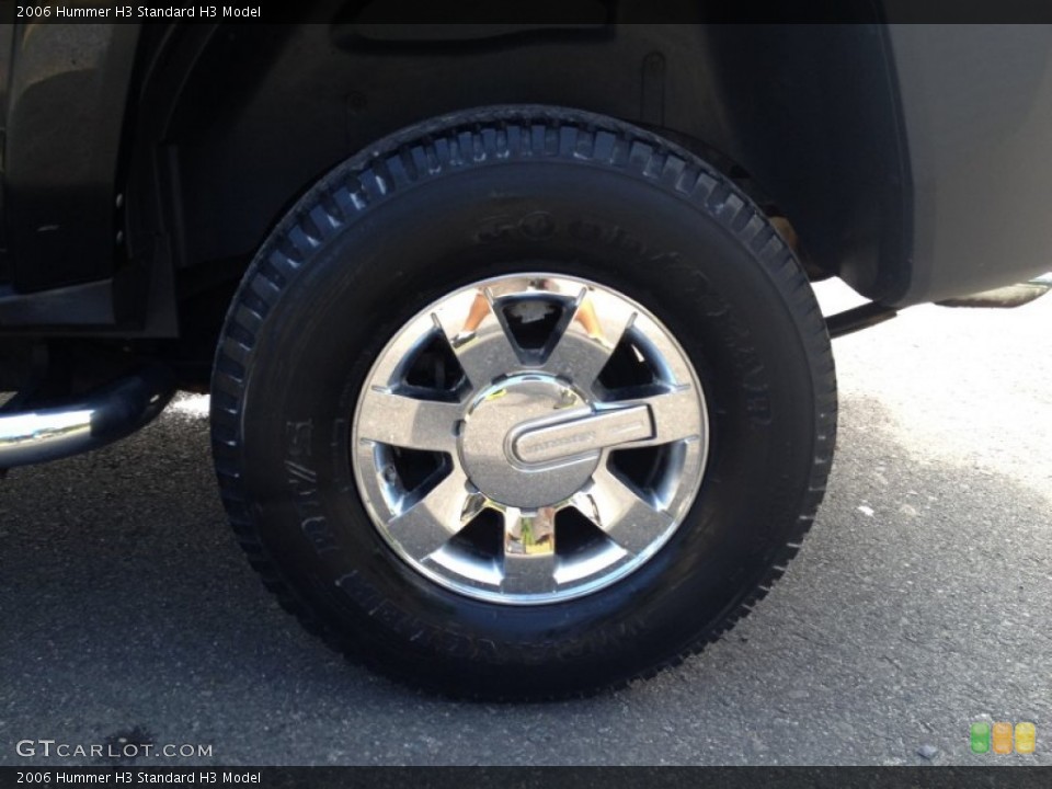 2006 Hummer H3  Wheel and Tire Photo #82906089