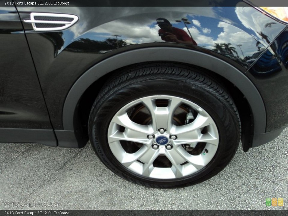 2013 Ford Escape SEL 2.0L EcoBoost Wheel and Tire Photo #82907735