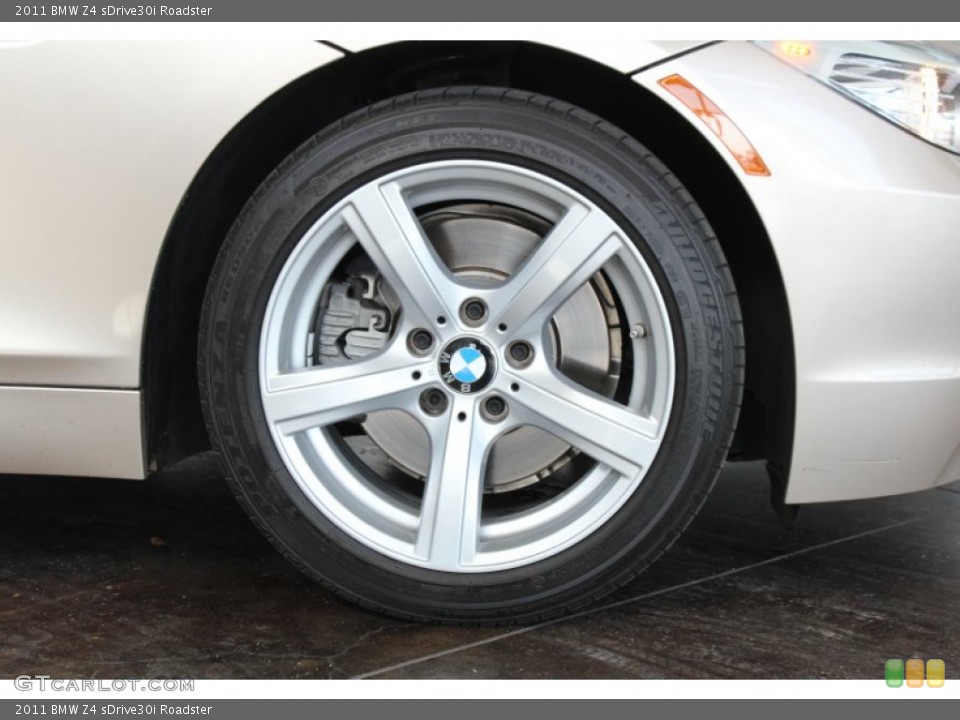 2011 BMW Z4 sDrive30i Roadster Wheel and Tire Photo #82914580