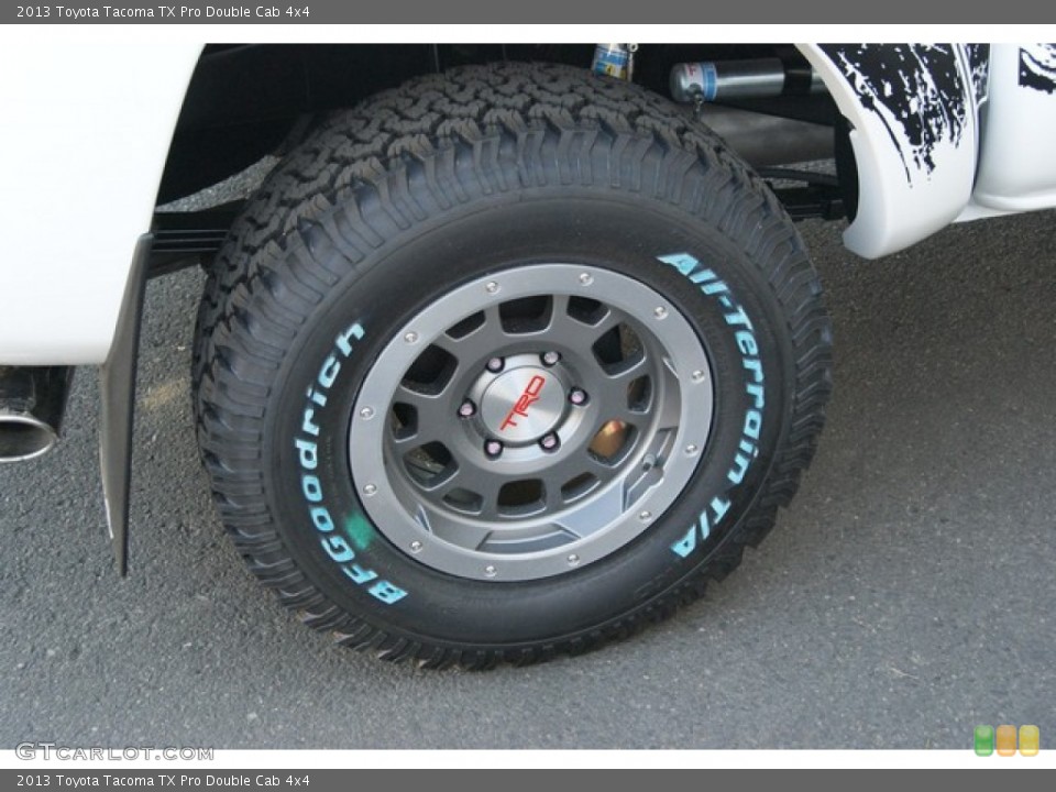 2013 Toyota Tacoma TX Pro Double Cab 4x4 Wheel and Tire Photo #82918999