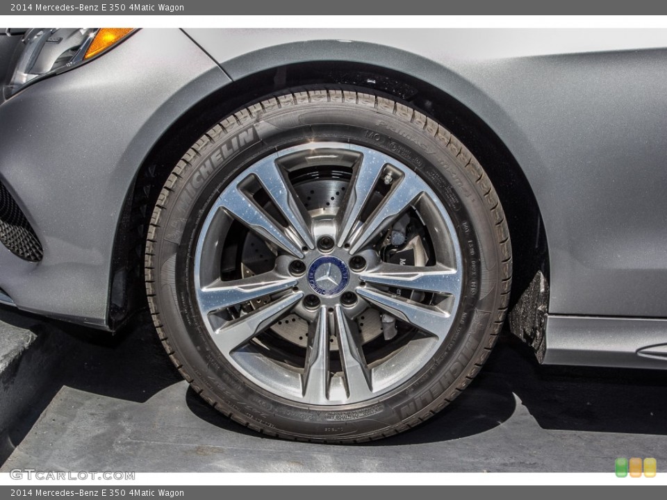 2014 Mercedes-Benz E 350 4Matic Wagon Wheel and Tire Photo #82921415