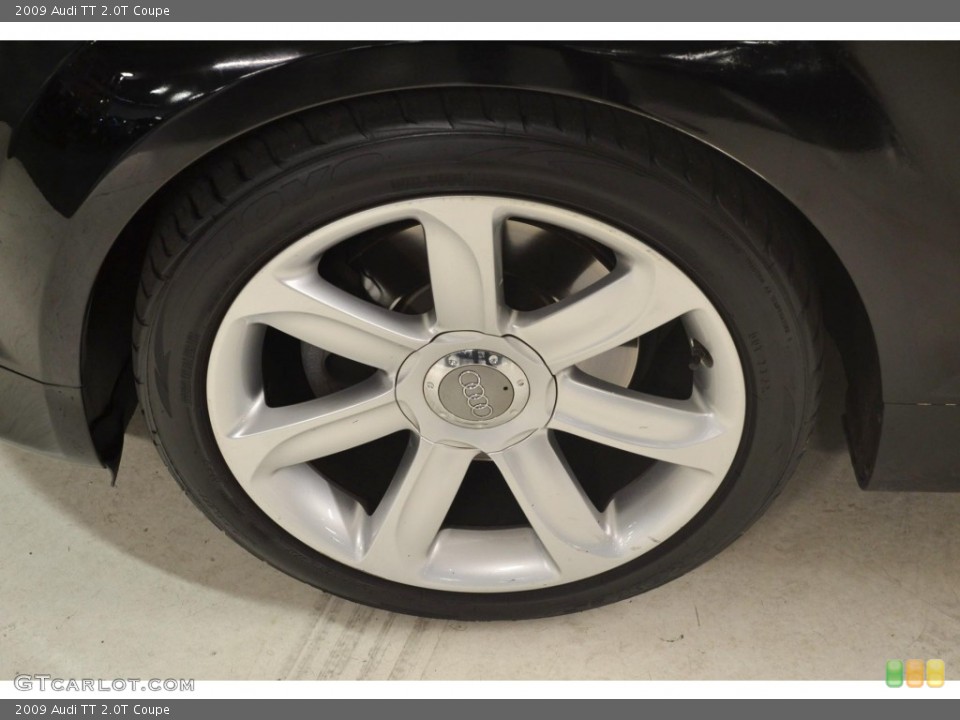 2009 Audi TT 2.0T Coupe Wheel and Tire Photo #82921448