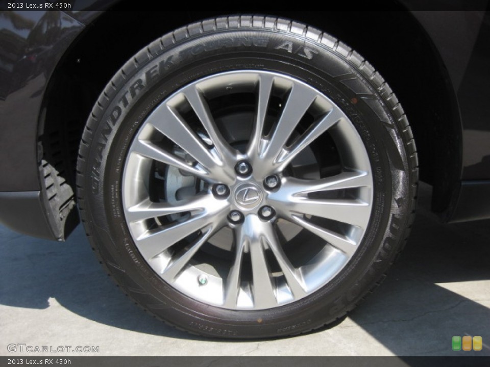 2013 Lexus RX 450h Wheel and Tire Photo #82924670