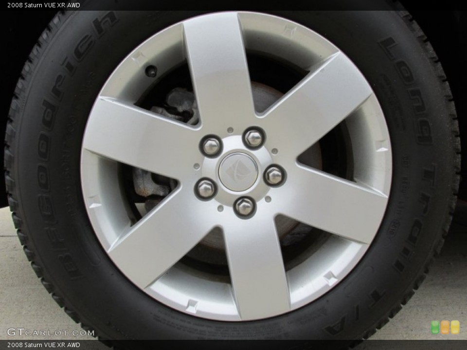 2008 Saturn VUE XR AWD Wheel and Tire Photo #82925739