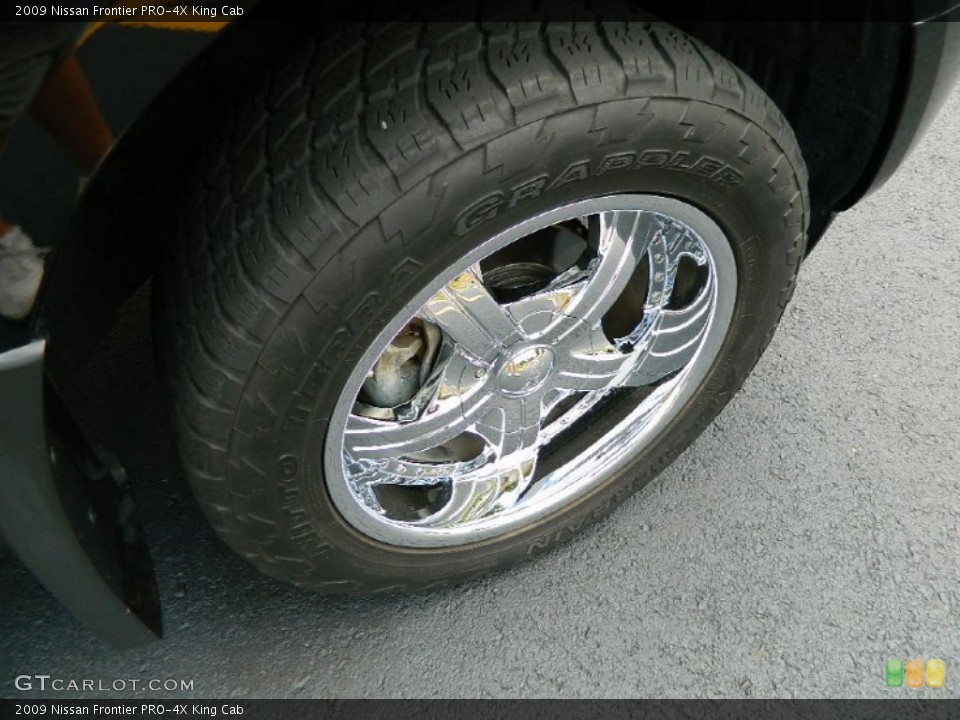 2009 Nissan Frontier Custom Wheel and Tire Photo #82927264