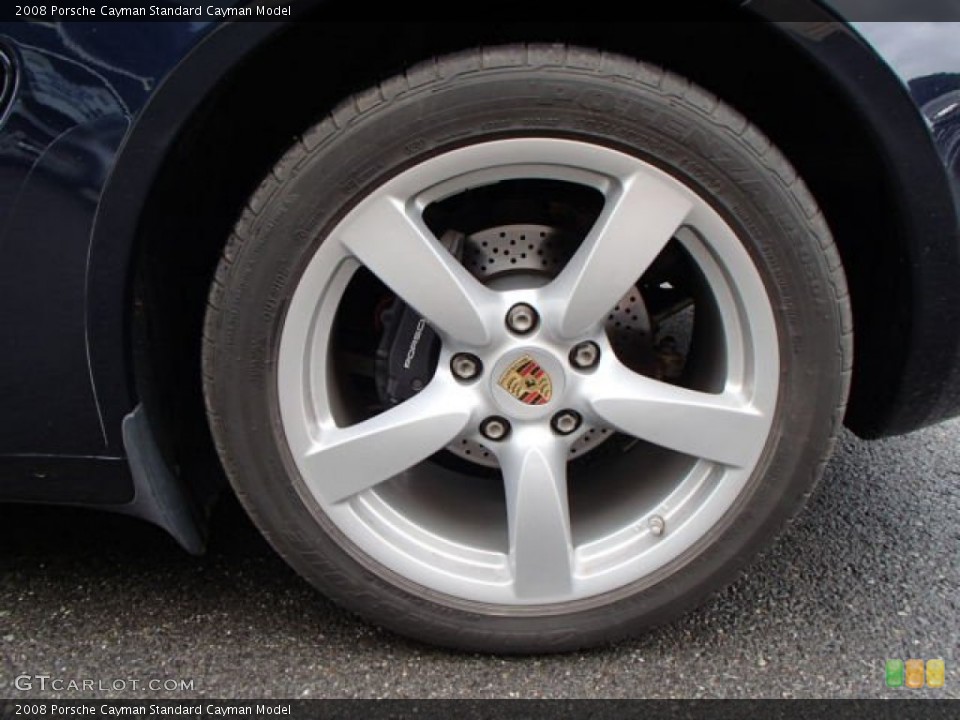 2008 Porsche Cayman Wheels and Tires
