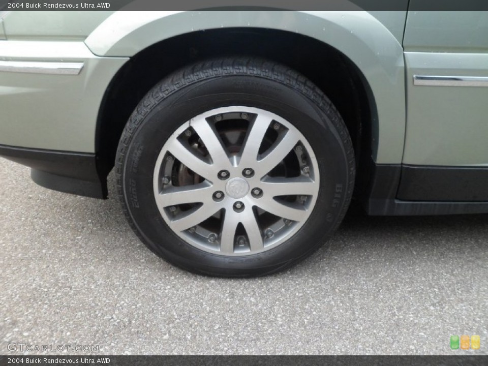 2004 Buick Rendezvous Ultra AWD Wheel and Tire Photo #82928356