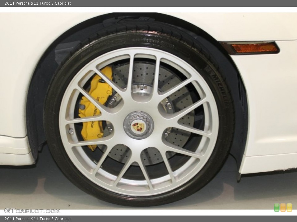 2011 Porsche 911 Turbo S Cabriolet Wheel and Tire Photo #82935712
