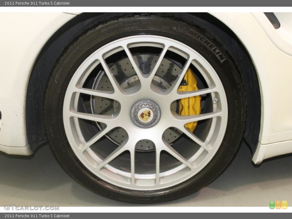 2011 Porsche 911 Turbo S Cabriolet Wheel and Tire Photo #82935761