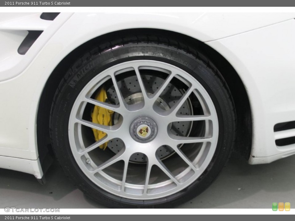 2011 Porsche 911 Turbo S Cabriolet Wheel and Tire Photo #82935844