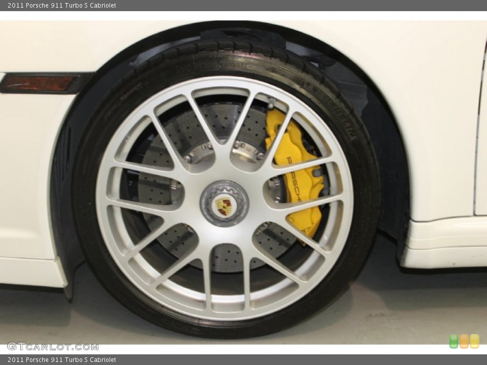 2011 Porsche 911 Turbo S Cabriolet Wheel and Tire Photo #82935885