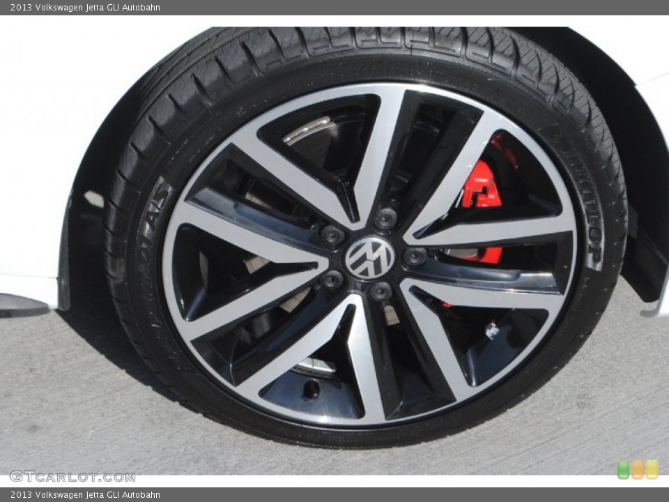 2013 Volkswagen Jetta GLI Autobahn Wheel and Tire Photo #82937397