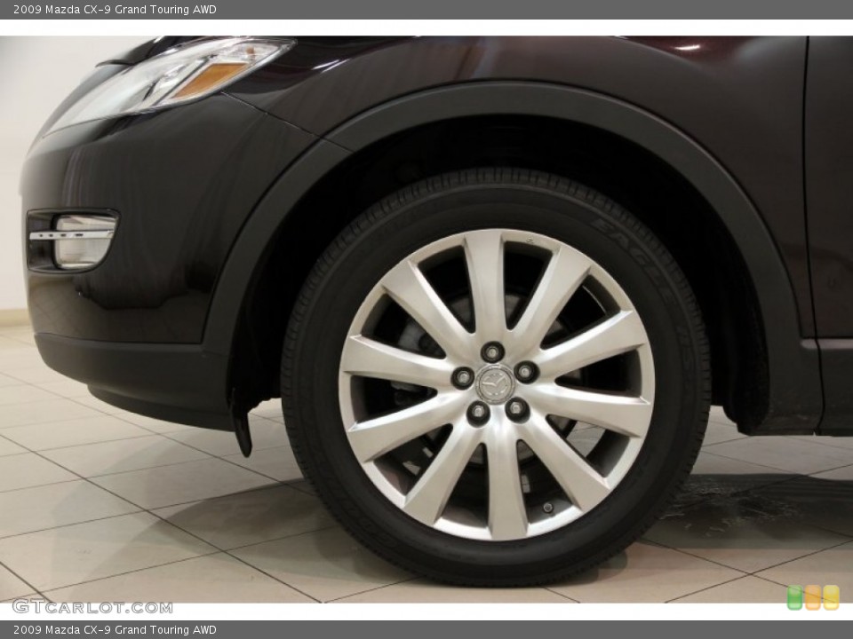 2009 Mazda CX-9 Grand Touring AWD Wheel and Tire Photo #82939271