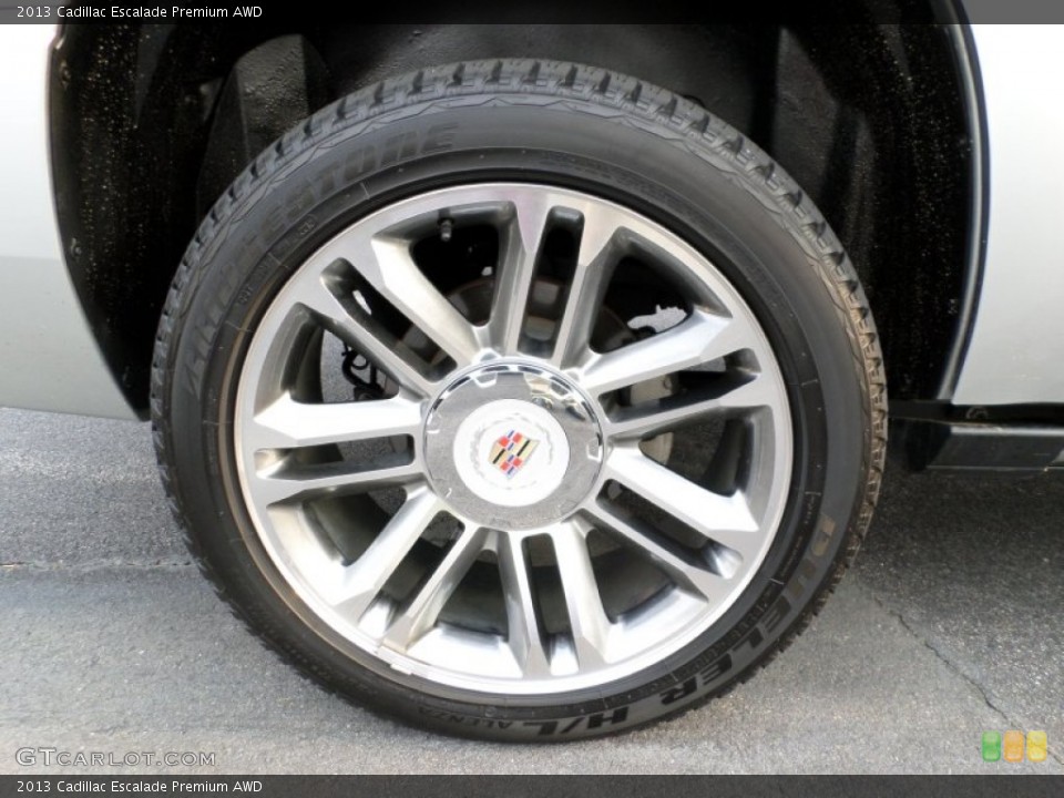 2013 Cadillac Escalade Premium AWD Wheel and Tire Photo #82939510