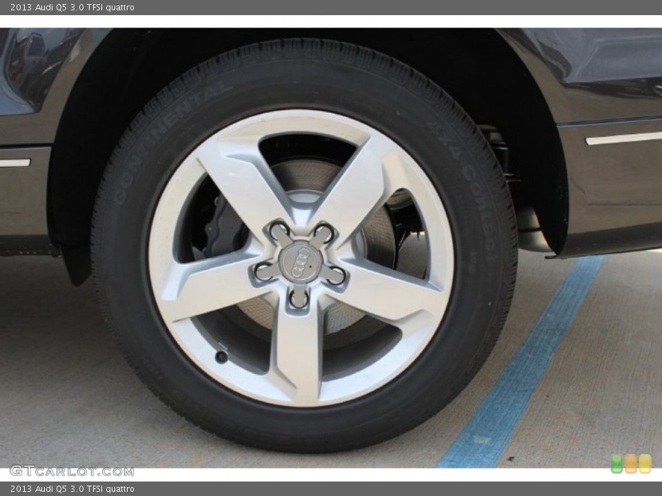 2013 Audi Q5 3.0 TFSI quattro Wheel and Tire Photo #82940797