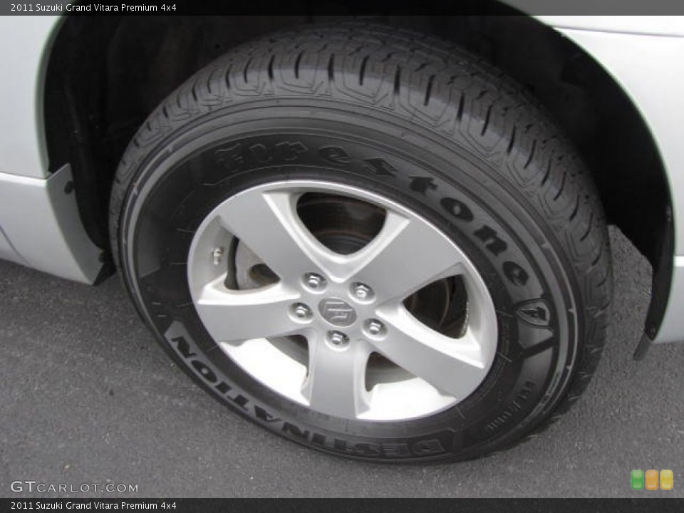 2011 Suzuki Grand Vitara Premium 4x4 Wheel and Tire Photo #82946218