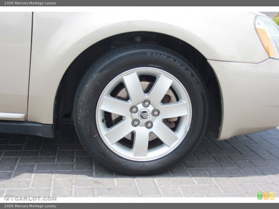2006 Mercury Montego Luxury Wheel and Tire Photo #82949369
