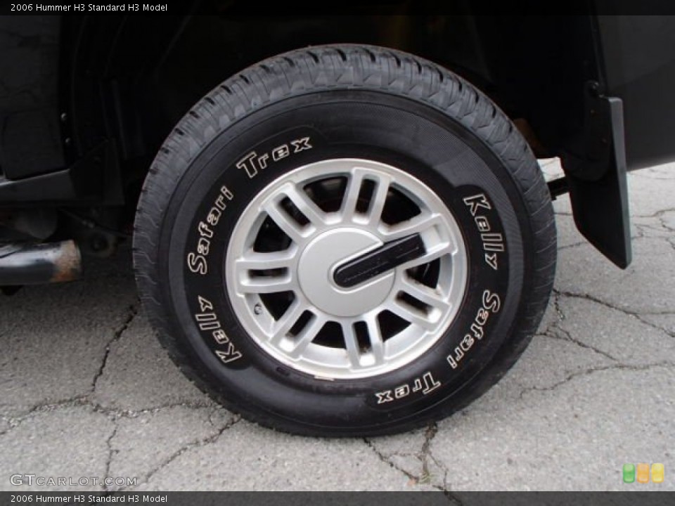 2006 Hummer H3  Wheel and Tire Photo #82953843