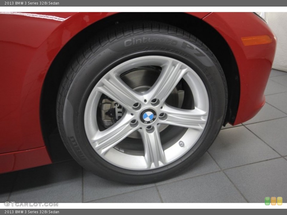 2013 BMW 3 Series 328i Sedan Wheel and Tire Photo #82954311