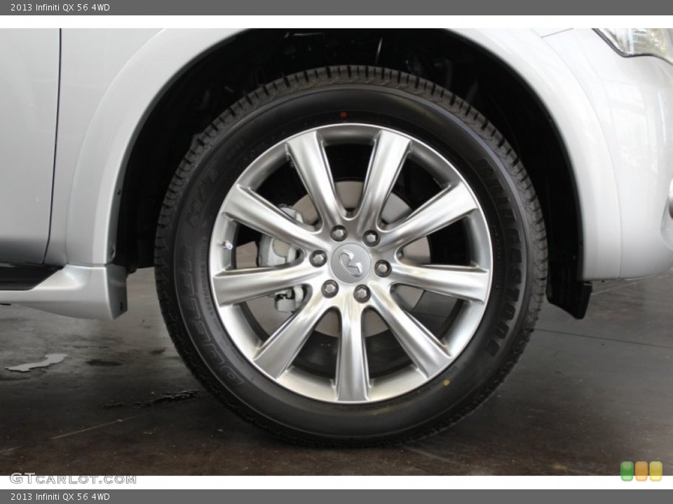 2013 Infiniti QX 56 4WD Wheel and Tire Photo #82968364