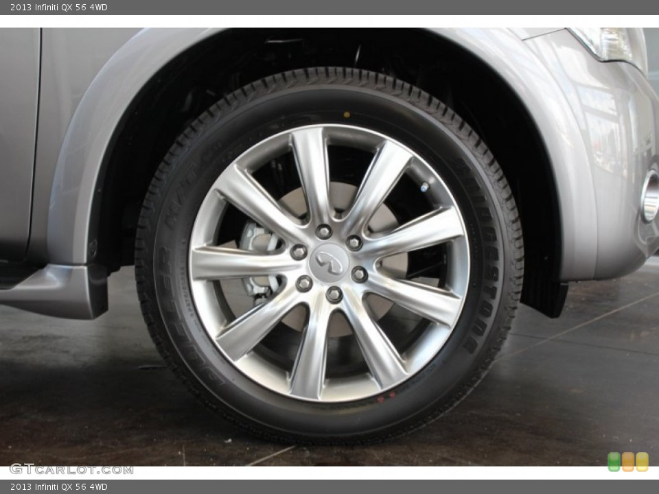 2013 Infiniti QX 56 4WD Wheel and Tire Photo #82968757