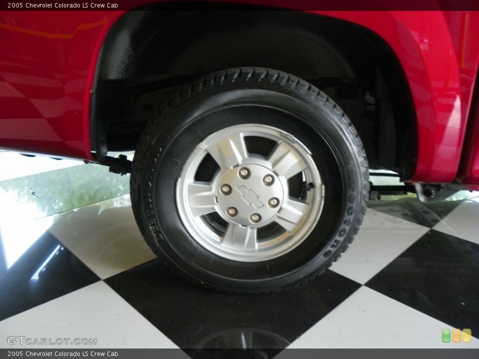 2005 Chevrolet Colorado LS Crew Cab Wheel and Tire Photo #82975394