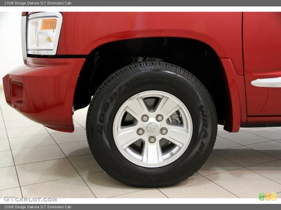 2008 Dodge Dakota SLT Extended Cab Wheel and Tire Photo #82976093