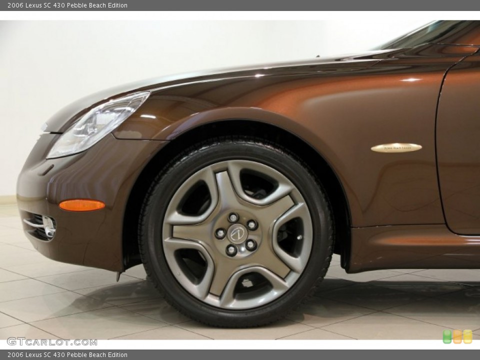 2006 Lexus SC 430 Pebble Beach Edition Wheel and Tire Photo #82979719
