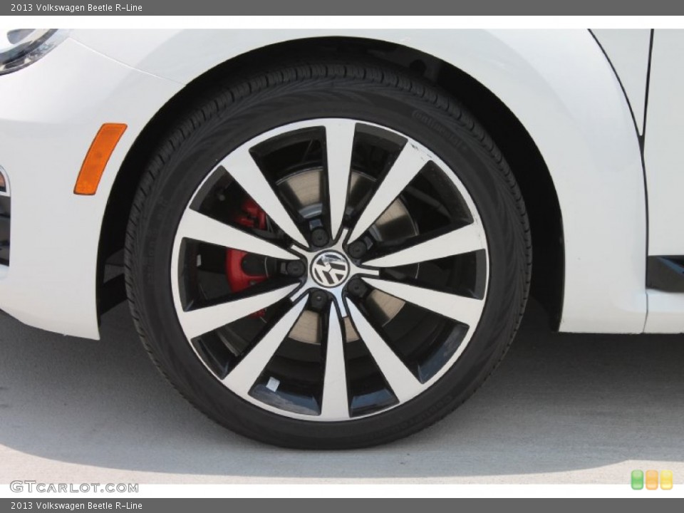 2013 Volkswagen Beetle R-Line Wheel and Tire Photo #82988395