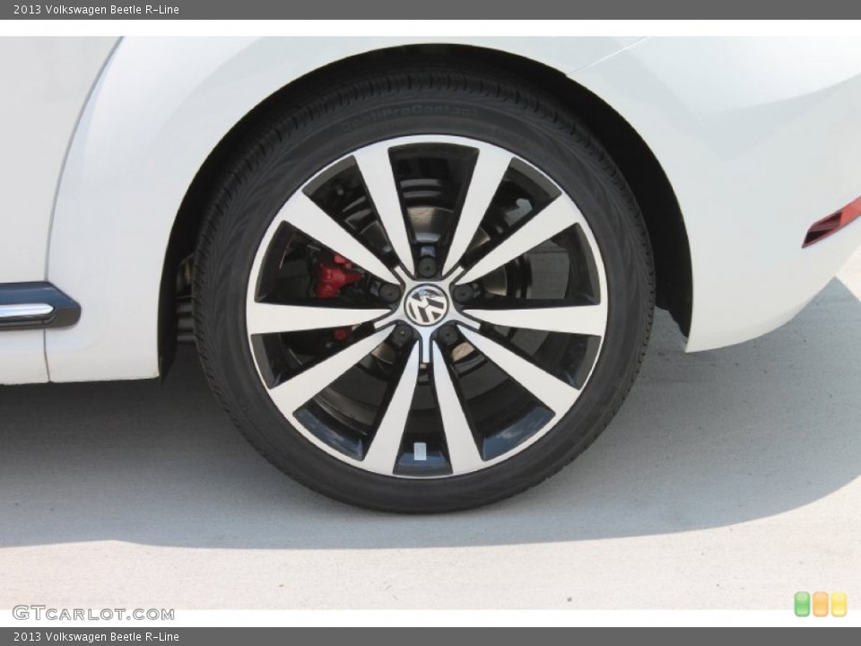 2013 Volkswagen Beetle R-Line Wheel and Tire Photo #82988434