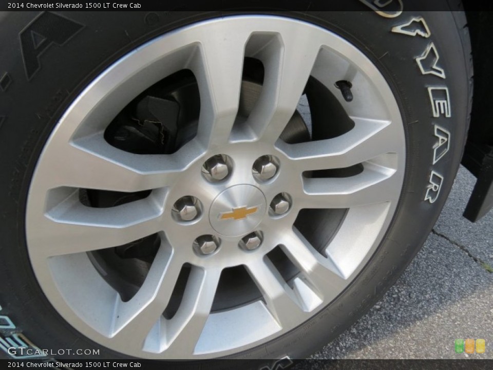 2014 Chevrolet Silverado 1500 LT Crew Cab Wheel and Tire Photo #82994307