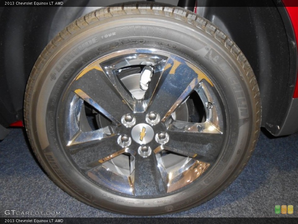 2013 Chevrolet Equinox LT AWD Wheel and Tire Photo #82996958