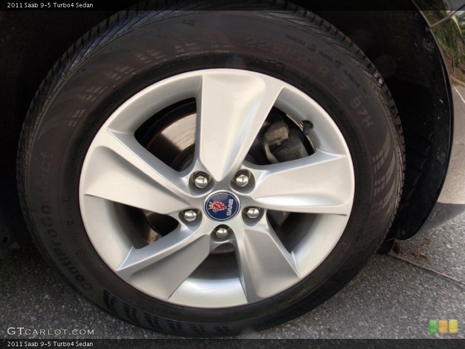2011 Saab 9-5 Turbo4 Sedan Wheel and Tire Photo #82997729