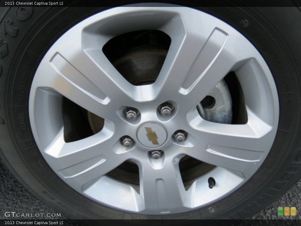 2013 Chevrolet Captiva Sport LS Wheel and Tire Photo #83000000