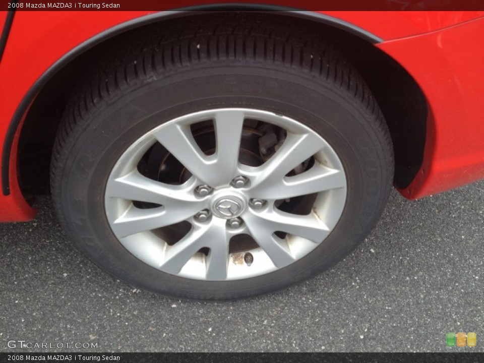 2008 Mazda MAZDA3 i Touring Sedan Wheel and Tire Photo #83003486