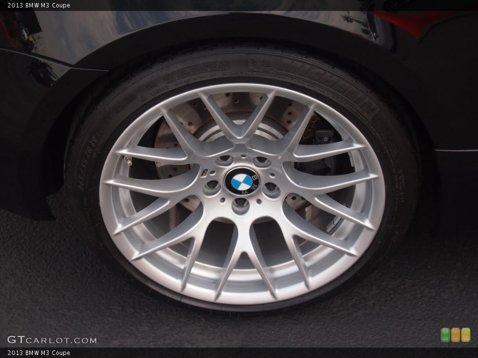 2013 BMW M3 Coupe Wheel and Tire Photo #83008839