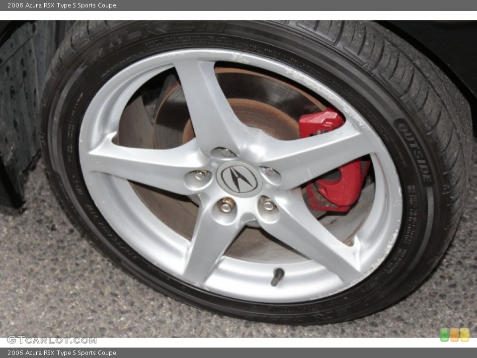 2006 Acura RSX Type S Sports Coupe Wheel and Tire Photo #83009753