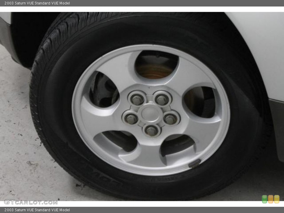 2003 Saturn VUE  Wheel and Tire Photo #83010851