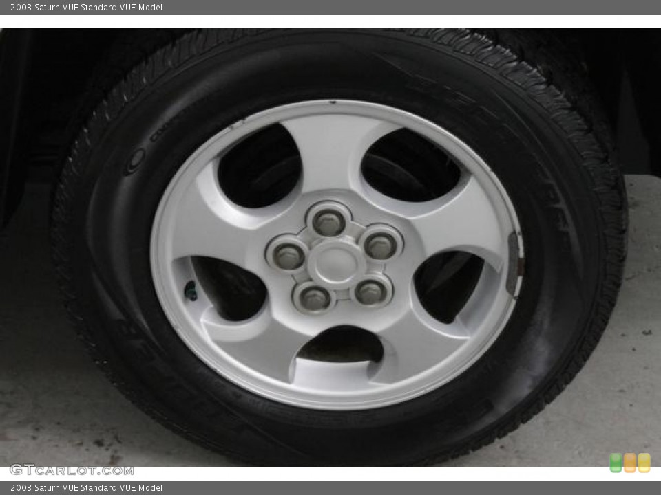 2003 Saturn VUE  Wheel and Tire Photo #83010866