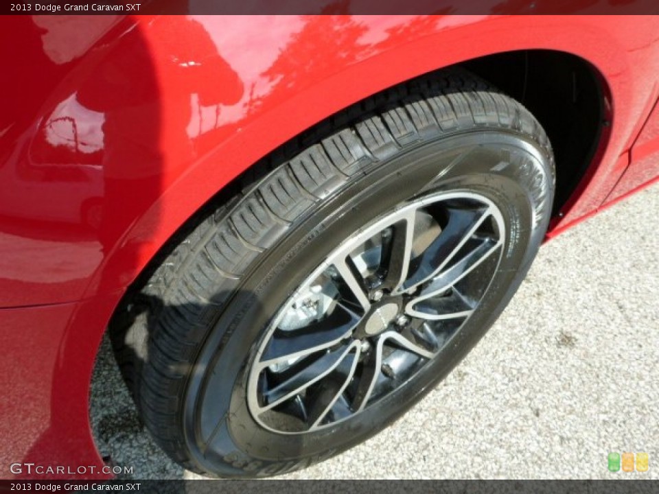 2013 Dodge Grand Caravan SXT Wheel and Tire Photo #83013314