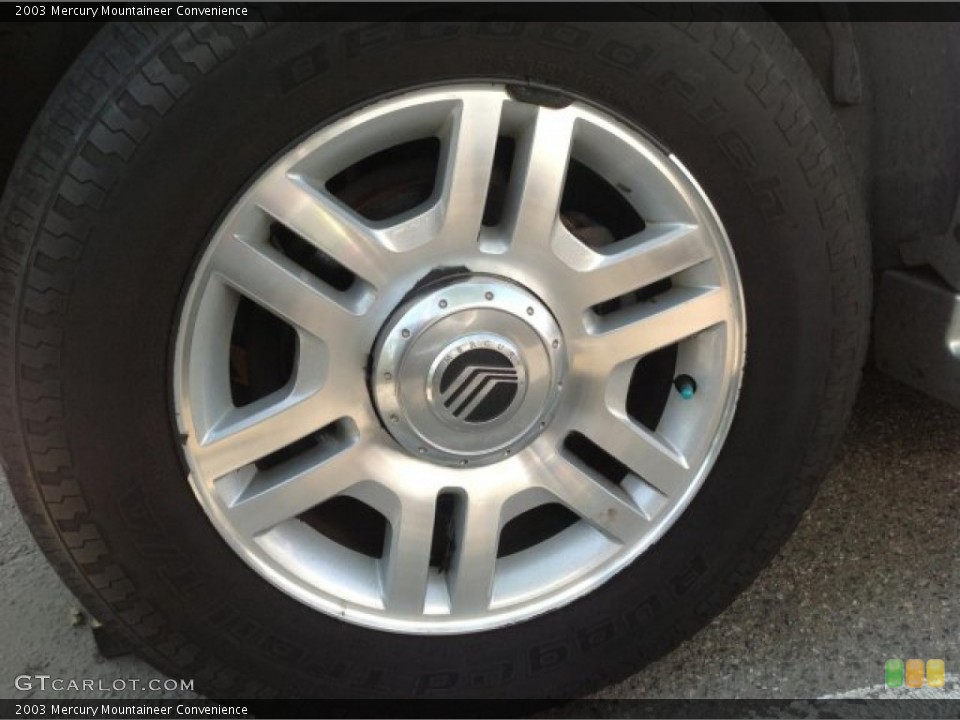 2003 Mercury Mountaineer Wheels and Tires