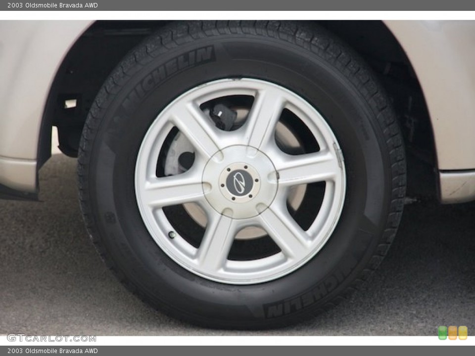 2003 Oldsmobile Bravada AWD Wheel and Tire Photo #83014010