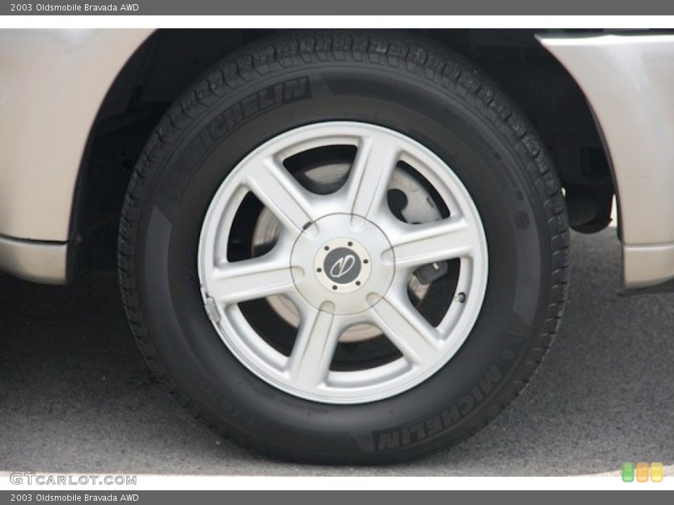 2003 Oldsmobile Bravada AWD Wheel and Tire Photo #83014028