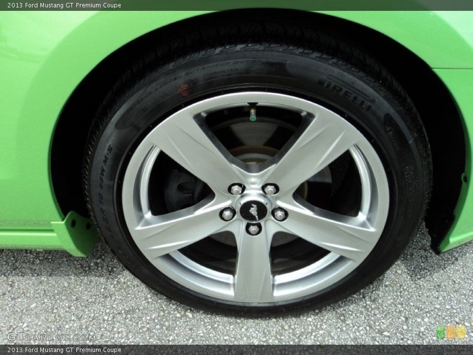2013 Ford Mustang GT Premium Coupe Wheel and Tire Photo #83023144