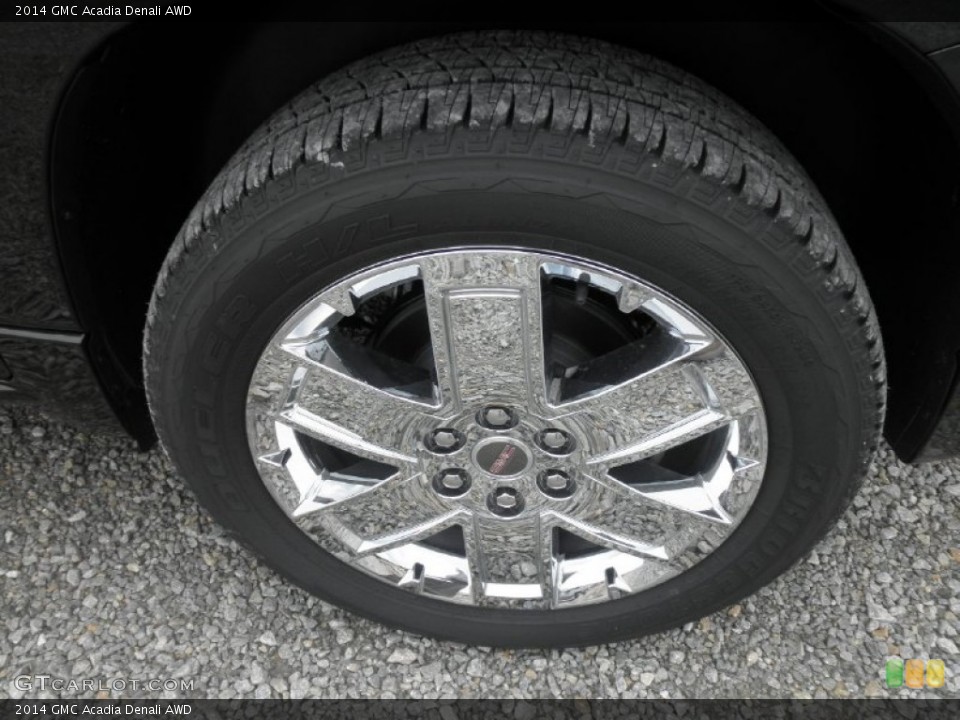 2014 GMC Acadia Denali AWD Wheel and Tire Photo #83034183