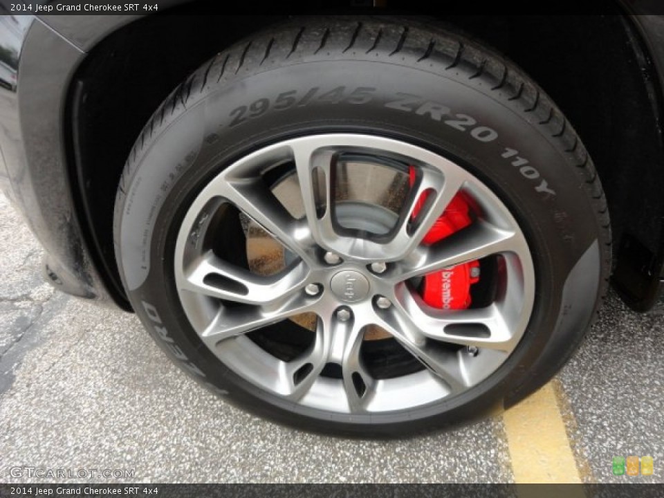 2014 Jeep Grand Cherokee SRT 4x4 Wheel and Tire Photo #83037245