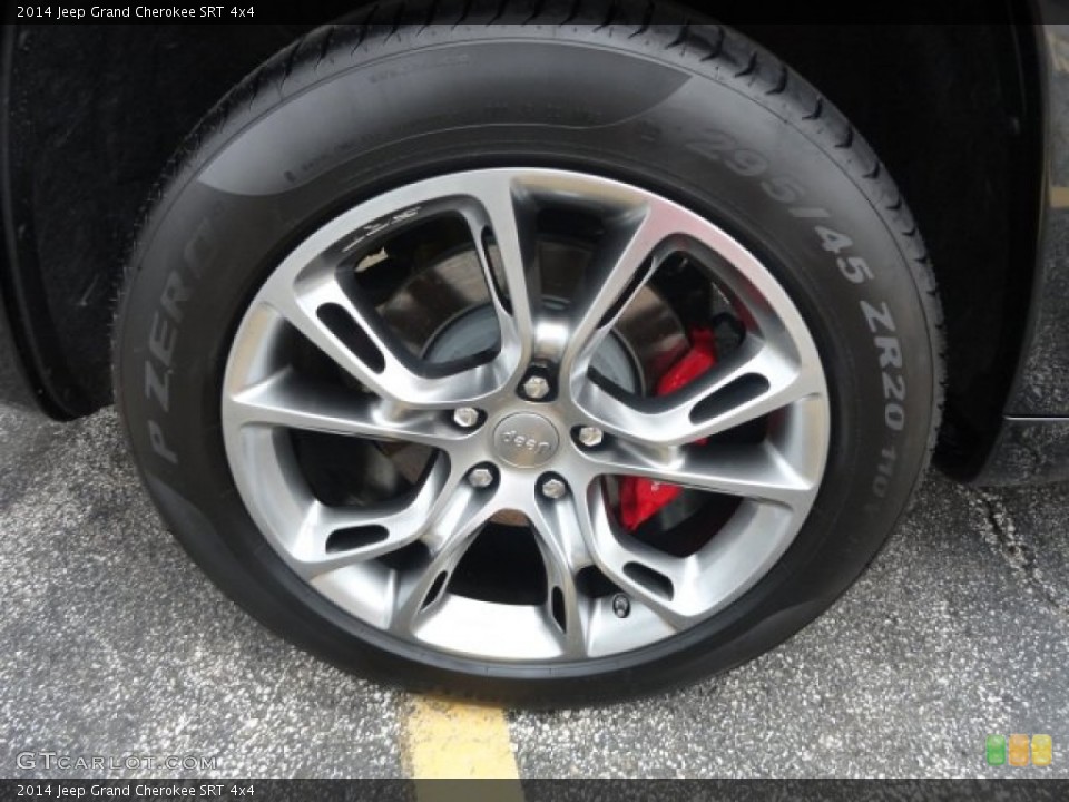 2014 Jeep Grand Cherokee SRT 4x4 Wheel and Tire Photo #83037555
