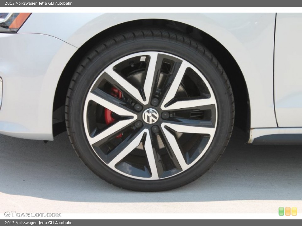 2013 Volkswagen Jetta GLI Autobahn Wheel and Tire Photo #83041047
